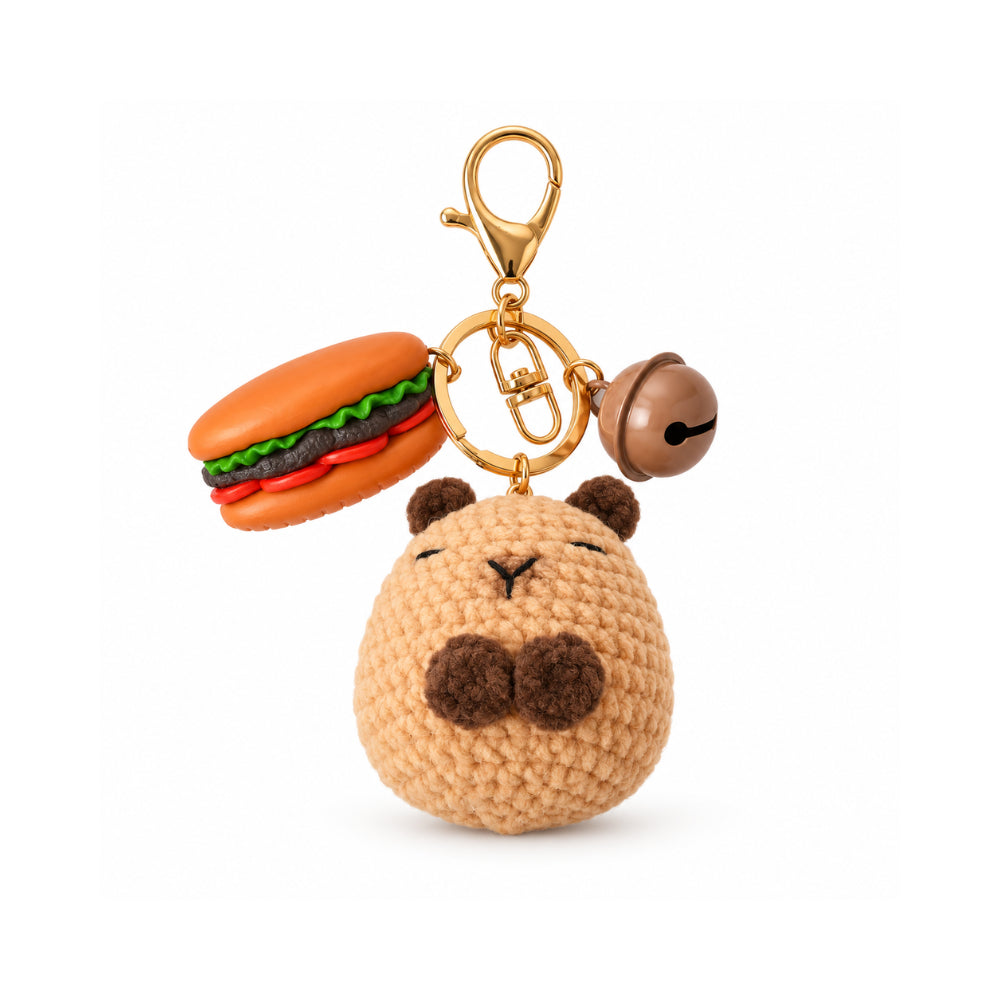 Crochet Keychain - CAPYBARA